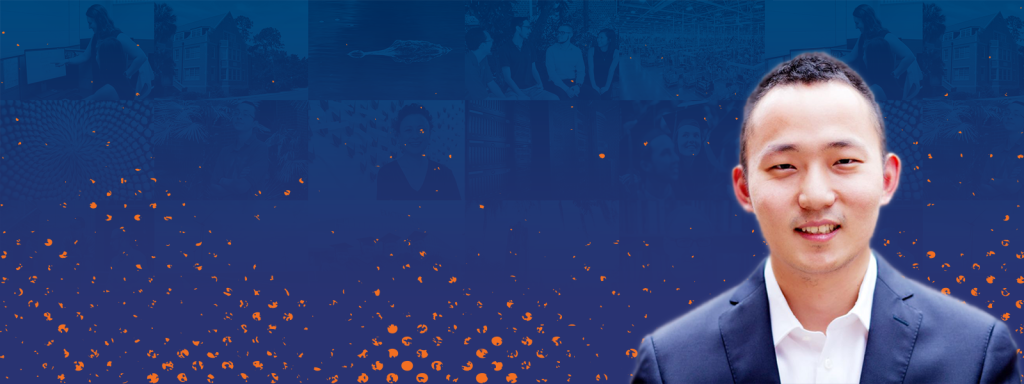 Xu Sun profile picture, superimposed over UF collage
