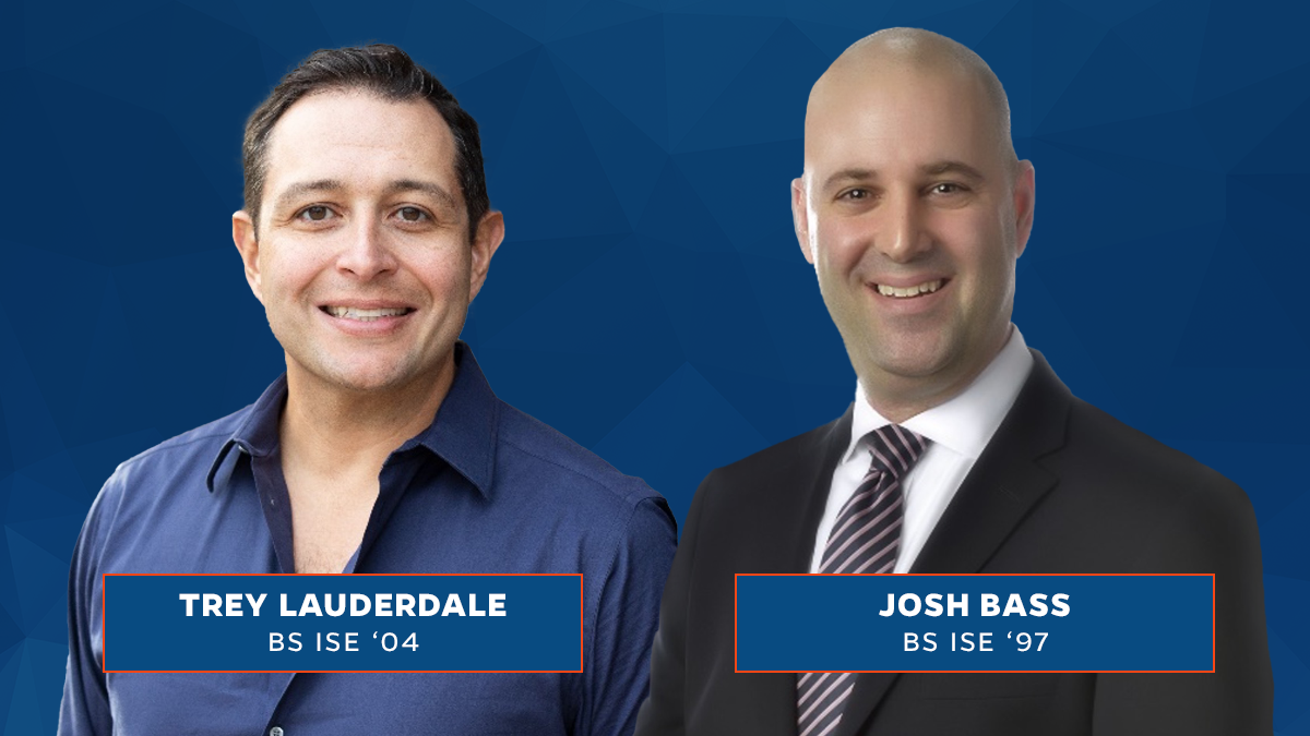 From left: Trey Lauderdale and Josh Bass