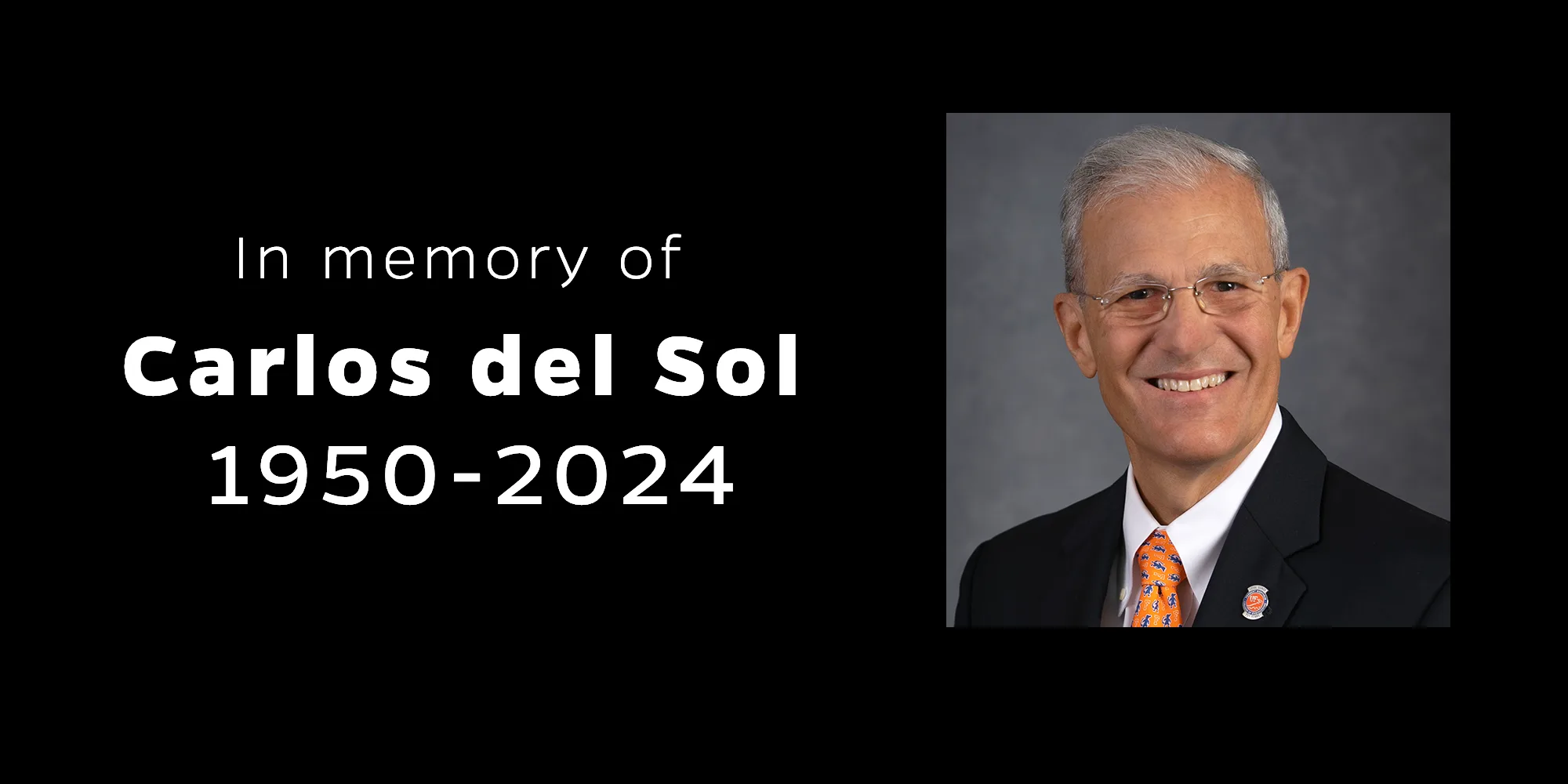 Paying Tribute to the Life of Carlos del Sol